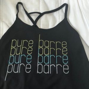 Pure barre tank xs
